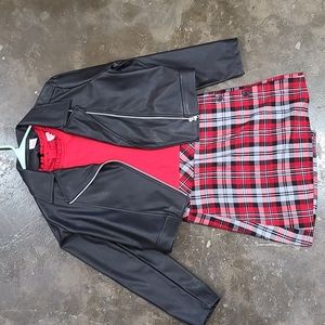 Wonder Nation Girls XL Dress and Jacket Set